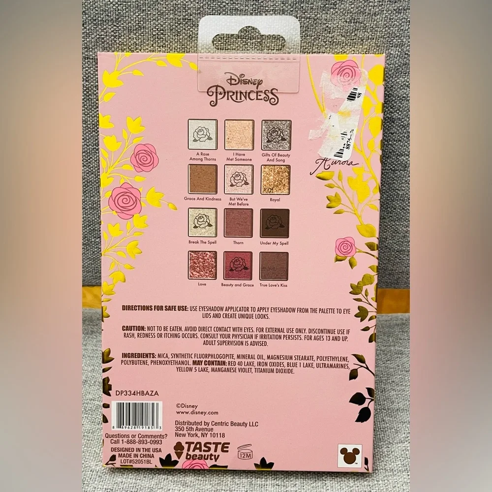 New Disney Princess Aurora Eyeshadow Palette